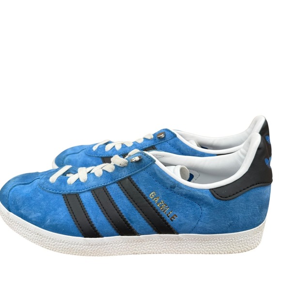 Adidas Gazelle Shoes Blue Black Suede IG0666 Size 7 Men's Classic Trainers